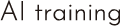 AI training